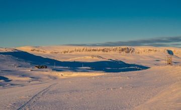Snowkiting spots of Hardangerrvidda