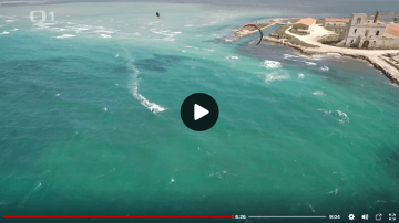 Kitesurfing kite kurzy a kite škola na sicílii