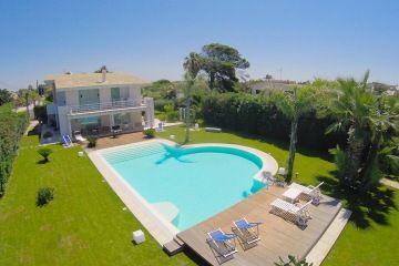 Vily, apartmány, dovolená na Sicílii